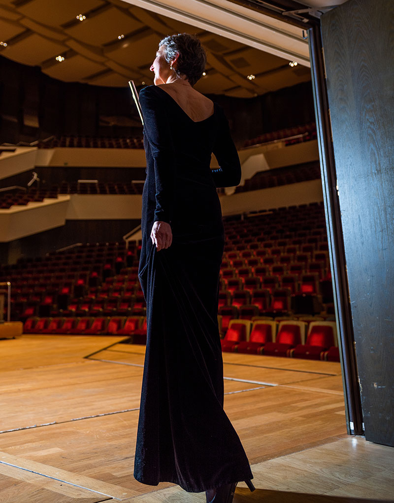 Orchestermusikerinnen, Maxi Lasheras, Marillon Couture Leipzig, Bühnengardarobe Leipzig, Konzertkleidung Leipzig