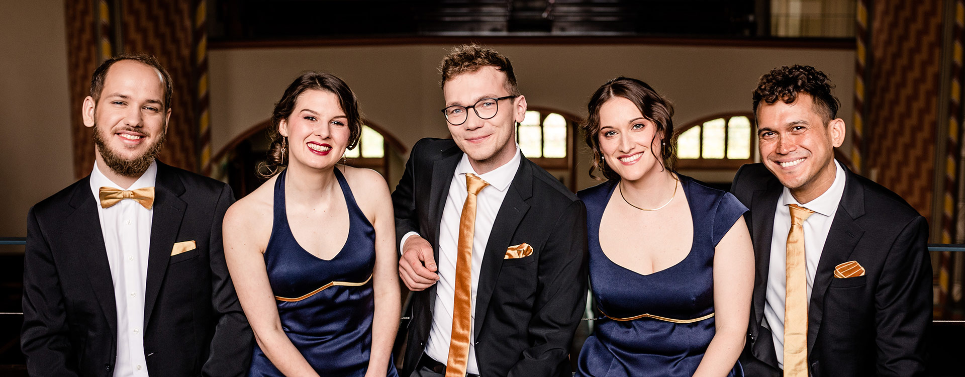 Calmus Ensemble, Referenzen, Maxi Lasheras, Marillon Couture Leipzig, Bühnengardarobe Leipzig, Konzertkleidung Leipzig
