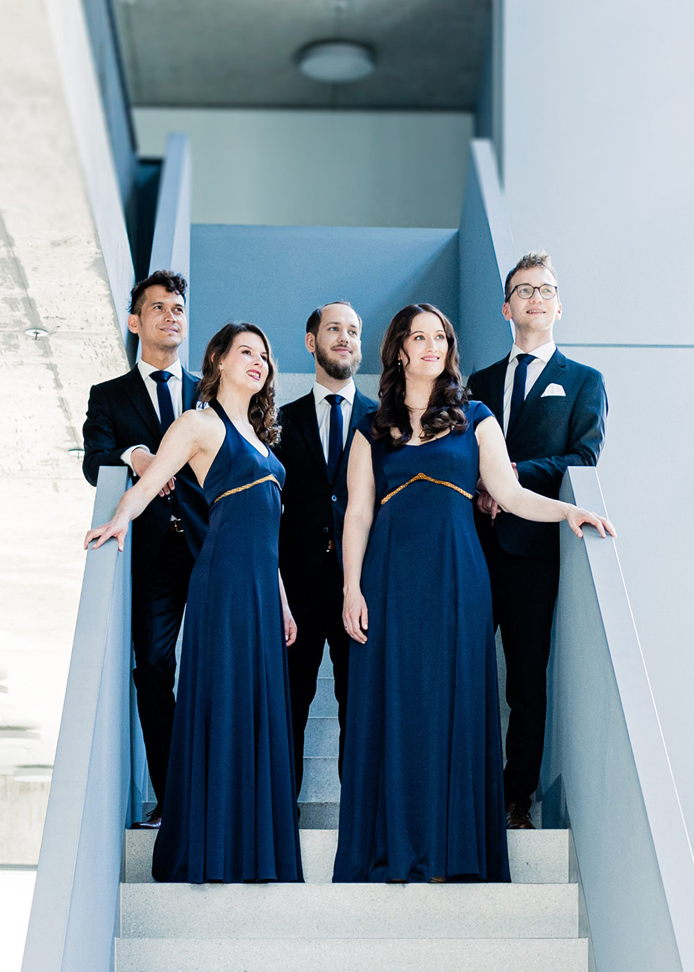 Konzertkleidung, Calmus Ensemble, Accessoires, Marillon Couture