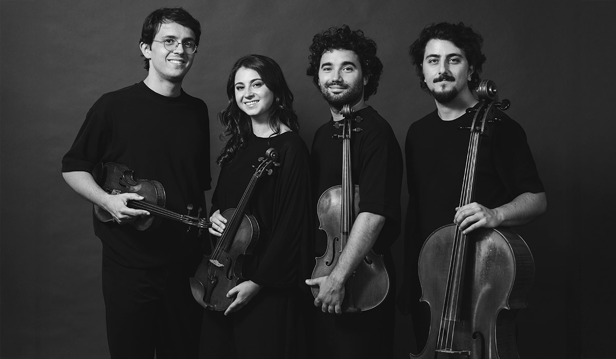 Winners of the 2026 Marillon-Couture Special Prize at the ARD International Music Competition: the Viatores Quartet